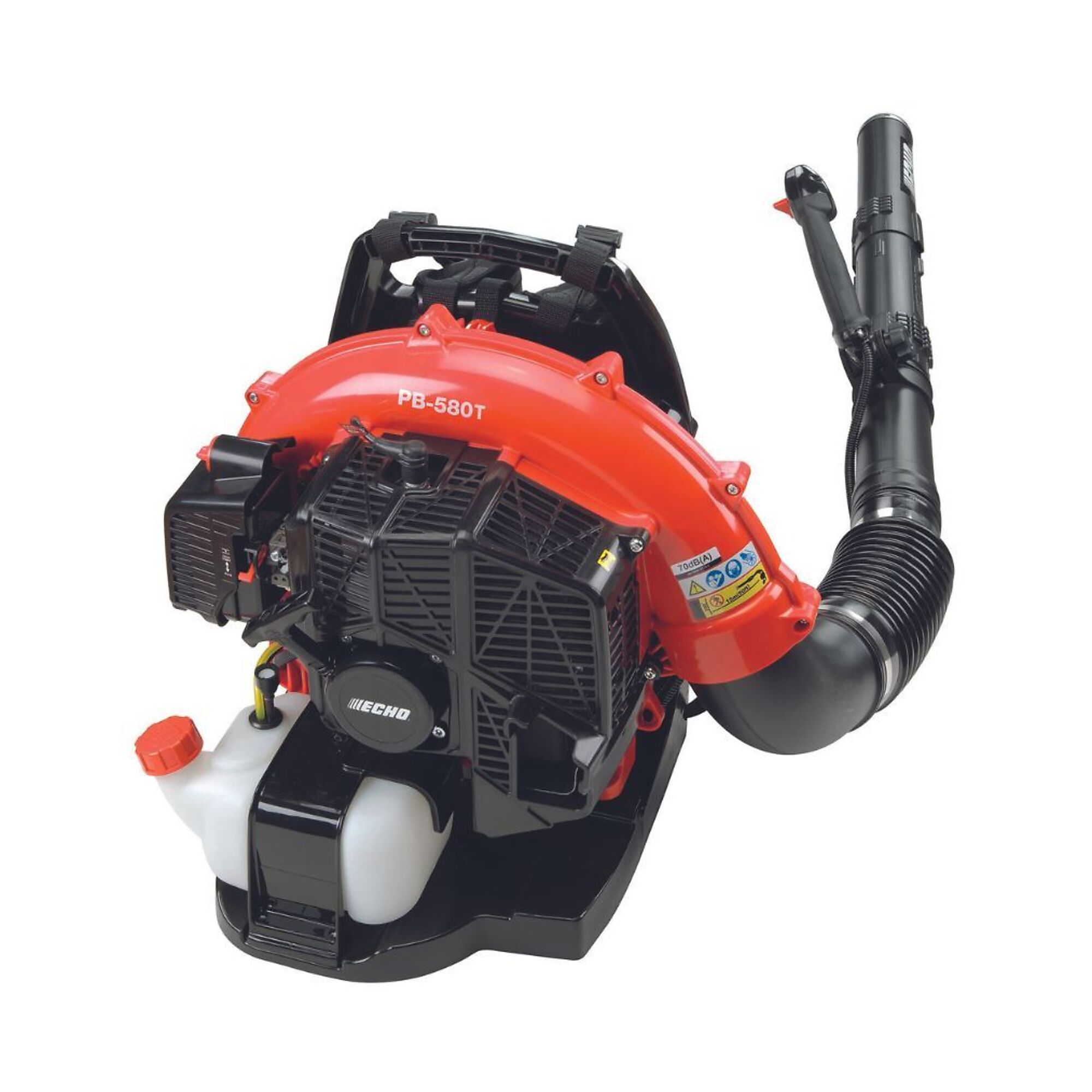 ECHO, Gas-Powered Backpack Blower with Tube Throttle, 517CFM 216MPH 22N, Engine Displacement 58.2 cc, Model# PB-580TAA